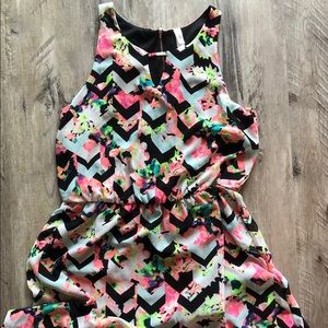 Colorful geometric dress